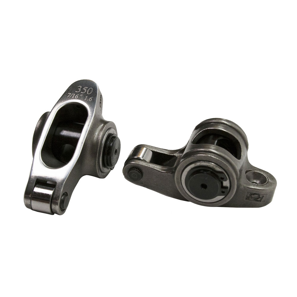 PRW Rocker Arm Kit 0235012; Pro-Series 1.6 7/16 in. Stainless Steel Full Roller for 1955 to 1986 Chevy 262 to 400 