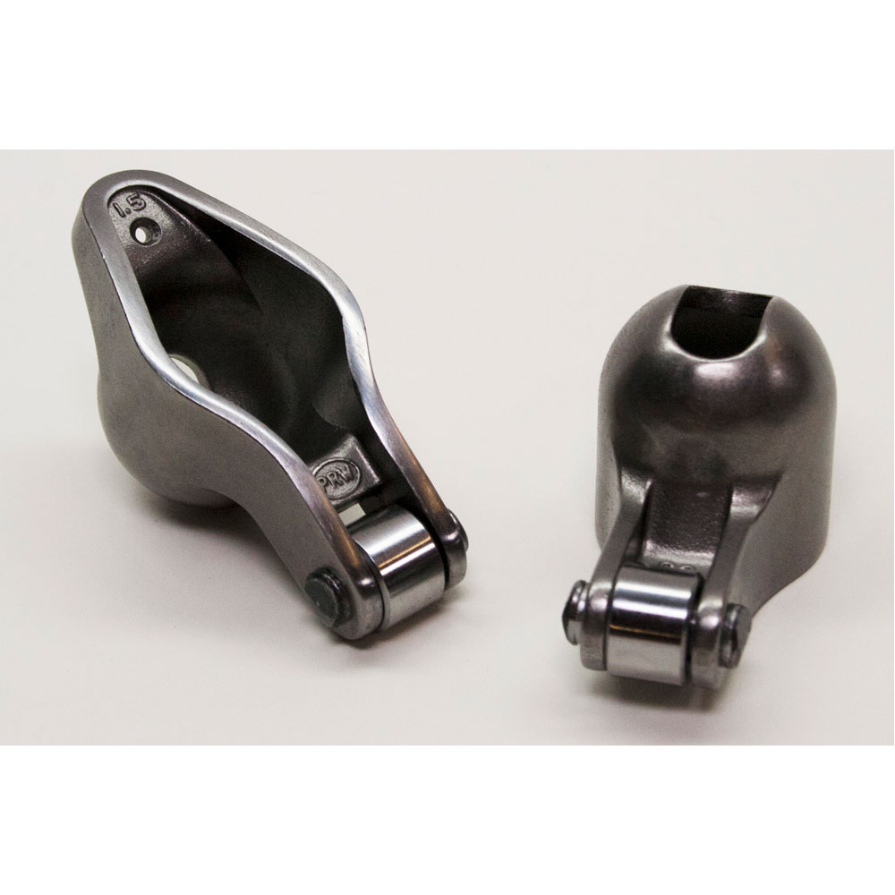 PRW Rocker Arm Kit 0835001; Sportsman 1.5 3/8 in. 4340 Chromoly Steel Roller Tip for 1955 to 1986 Chevy 262 to 400 