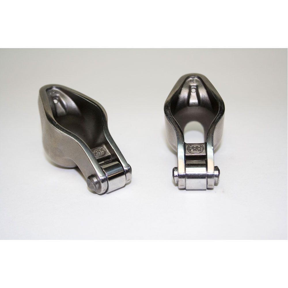 PRW Rocker Arm Kit 0835004; Sportsman 1.6 3/8 in. 4340 Chromoly Steel Roller Tip for 1955 to 1986 Chevy 262 to 400 