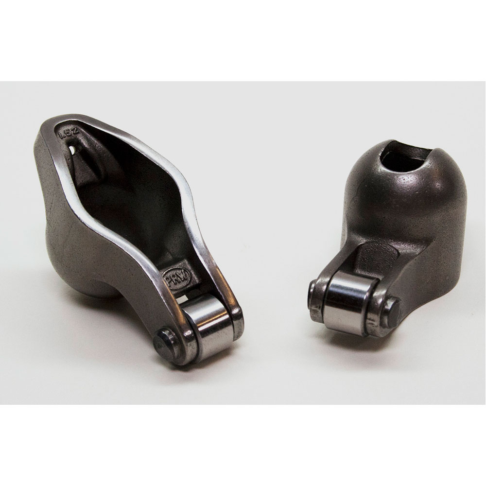 PRW Rocker Arm Kit 0835018; Sportsman 1.52 3/8 in. 4340 Chromoly Steel Roller Tip for 1955 to 1986 Chevy 262 to 400 