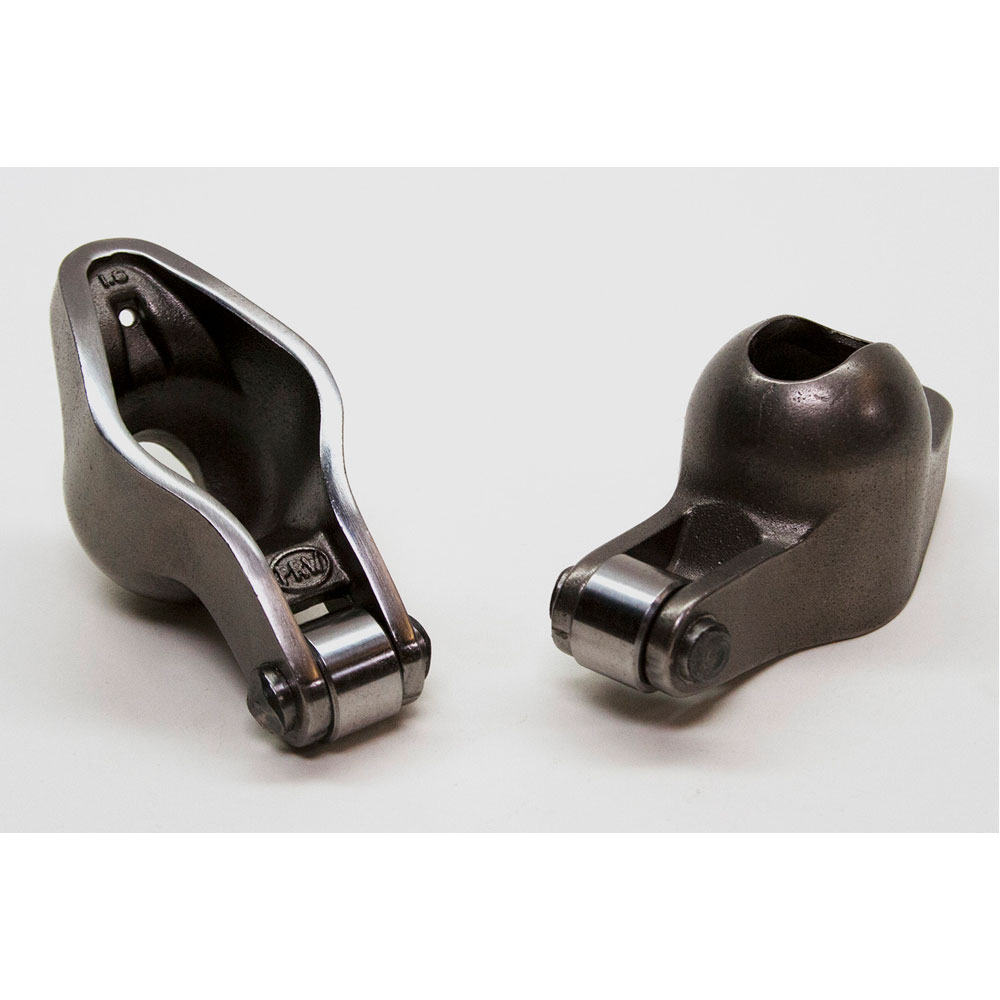 PRW Rocker Arm Kit 0835021; Sportsman 1.6 7/16 in. 4340 Chromoly Steel Roller Tip for 1955 to 1986 Chevy 262 to 400 