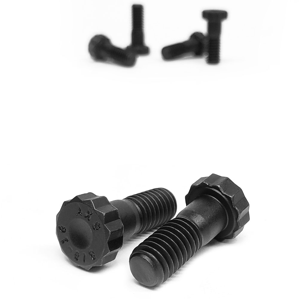 Photo for PRW Clutch Pressure Plate Bolt 1050101; 1.000 in. 12-Point Black Oxide 4135 Alloy Steel for Chevy 262 to 400, 396 to 454