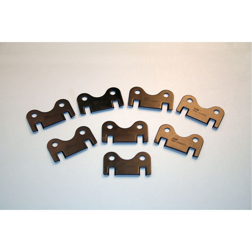 PRW Pushrod Guide Plate Set 1145511; Flat 3/8 in. for 1965 to 1980 Oldsmobile 350 to 455 