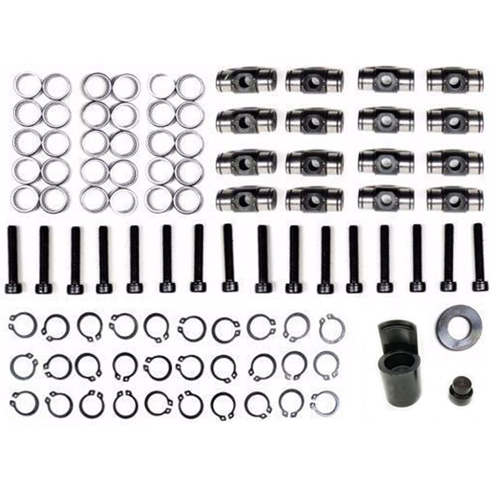 PRW Rocker Arm Kit 1213464; Rocker Arm Trunnion Upgrade Kit for GM LS 