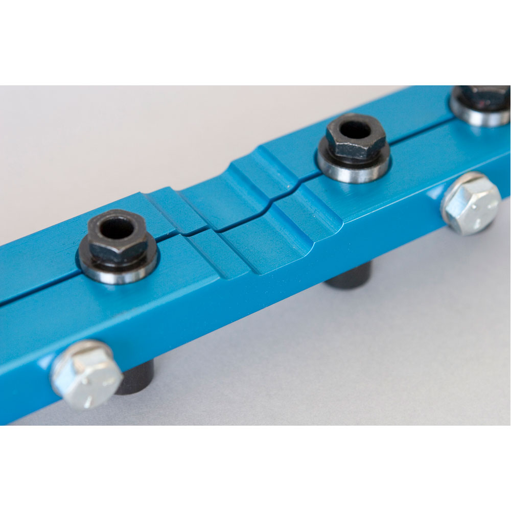 PRW Rocker Arm Stud Girdle 1535000; Spring Loaded Natural Billet Aluminum for 1955 to 2000 Chevy 262 to 400 