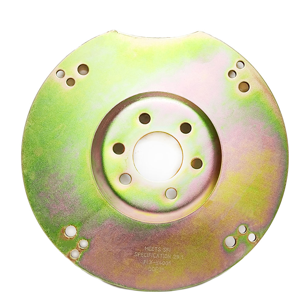 PRW Flexplate 1834001; Sportsman Series No Ring Gear External SFI 29.1 Chromoly Steel for 1971 to 1976 Mopar 340 A727/904 