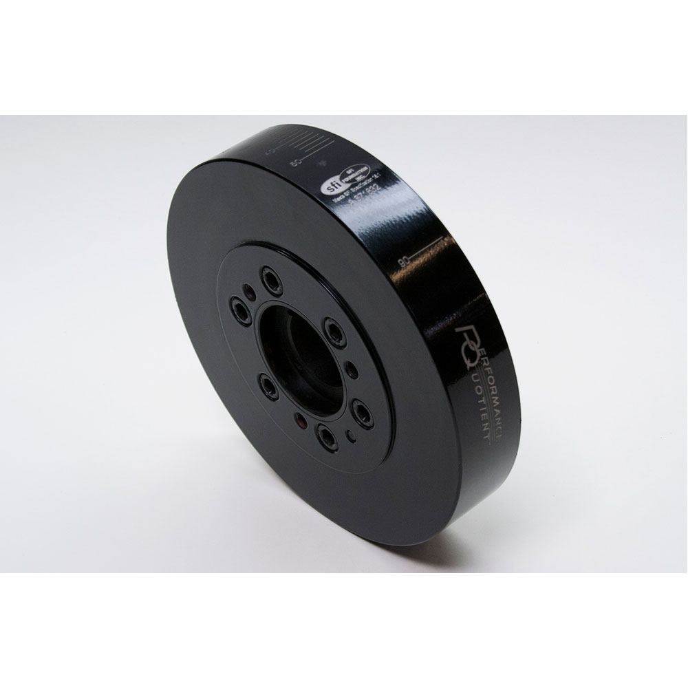 PRW Harmonic Balancer 2545401; FluidGel 8.000 in. External for 1970 to 2000 Chevy 454 