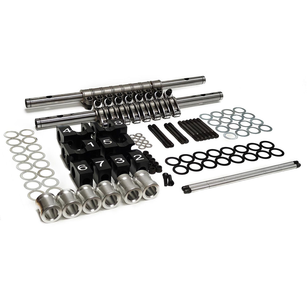 PRW Rocker Arm and Shaft Assembly 3531811; Steel Billet Aluminum Bushed ...
