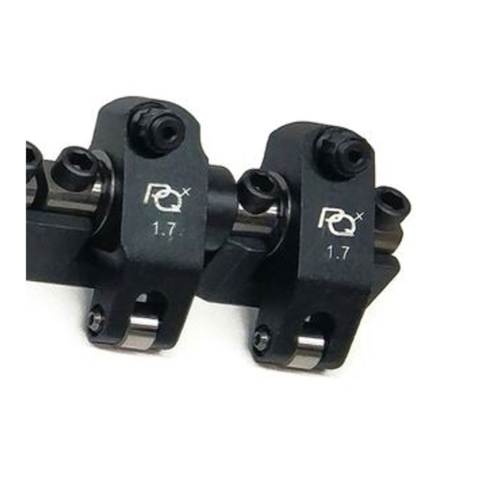 PRW Rocker Arm and Shaft Assembly 3536431; Pro Series 1.7 2024-T351 Billet Aluminum Full Roller for 2007 to 2017 GM LS3, L92 