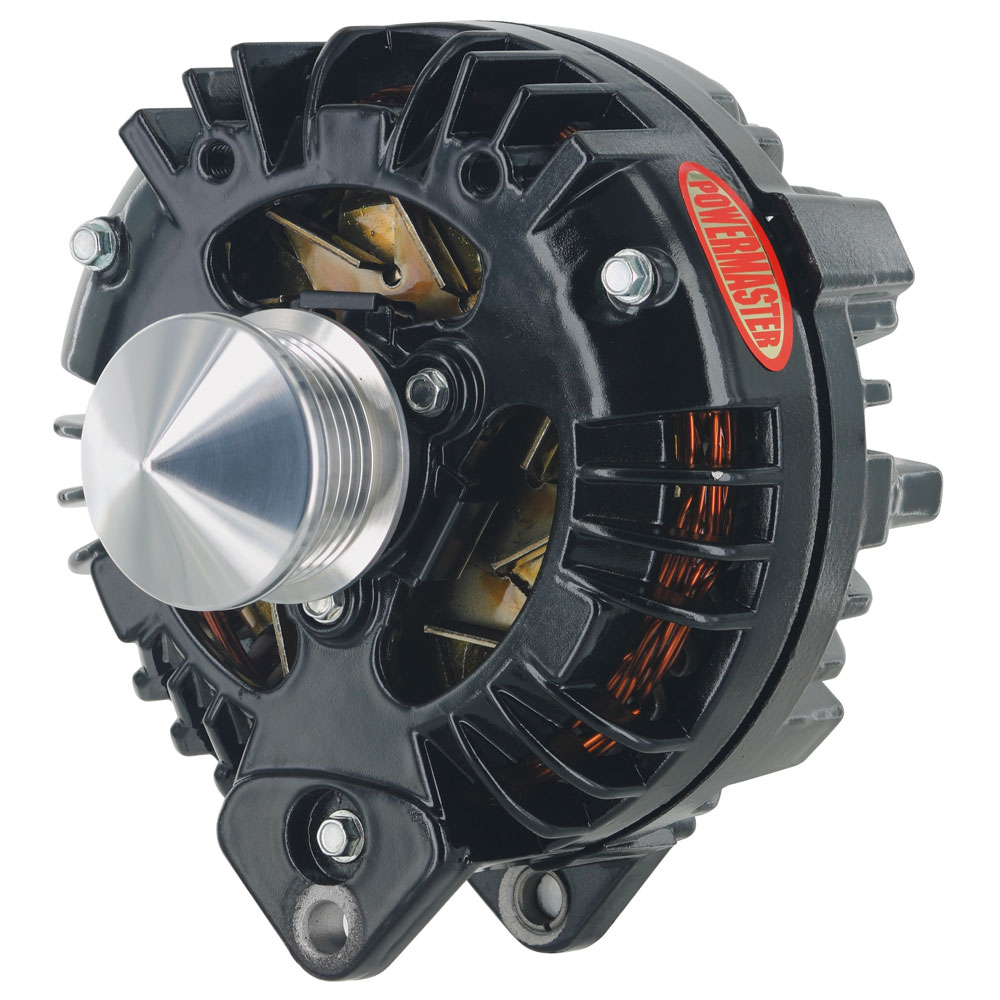 Photo for Powermaster Motorsports Alternator 57569; 100 Amp Square Back 