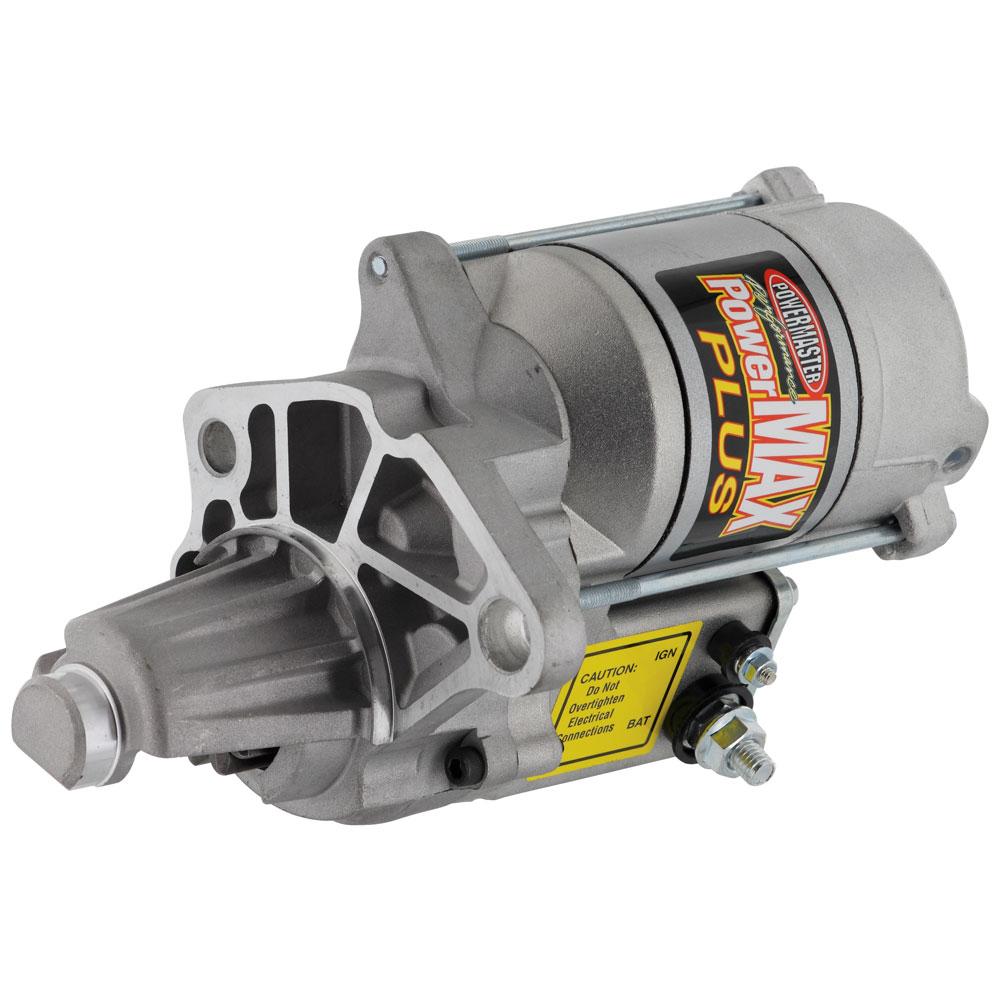 Powermaster Starter 9300; PowerMax Plus Gold Iridite 1.90 HP Denso for 1965 to 1987 Chrysler 273 to 360 LA, 383 to 440 