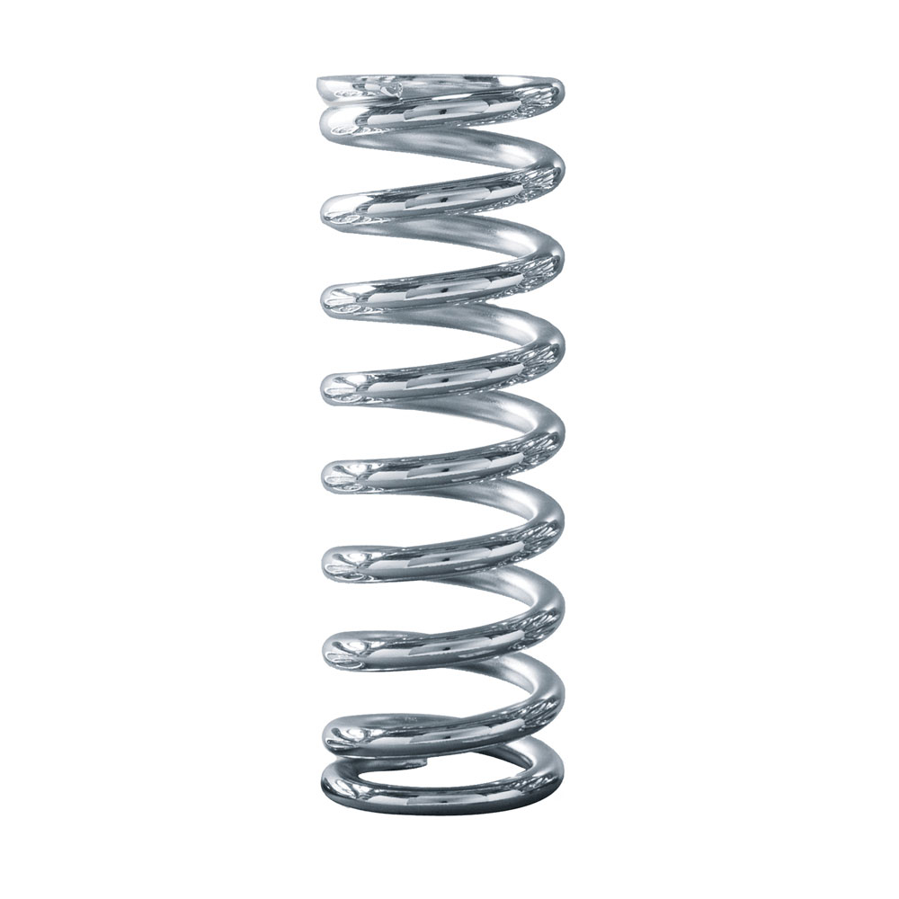 Photo for QA1 Coil Spring 12CS095; 95 lbs/in. Linear 12.000 in. 2.500 in. Chrome Chrome Silicon