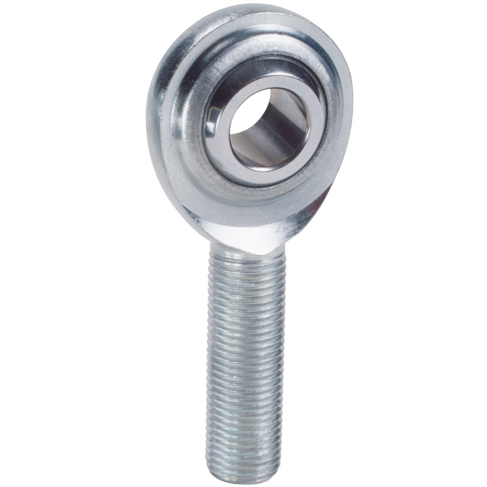 QA1 Suspension Rod End Bearing CML5; C Series 0.313 in. 5/16 in. -24 Left Hand Male Carbon Steel Body, Bearing Steel Ball 22 deg. 