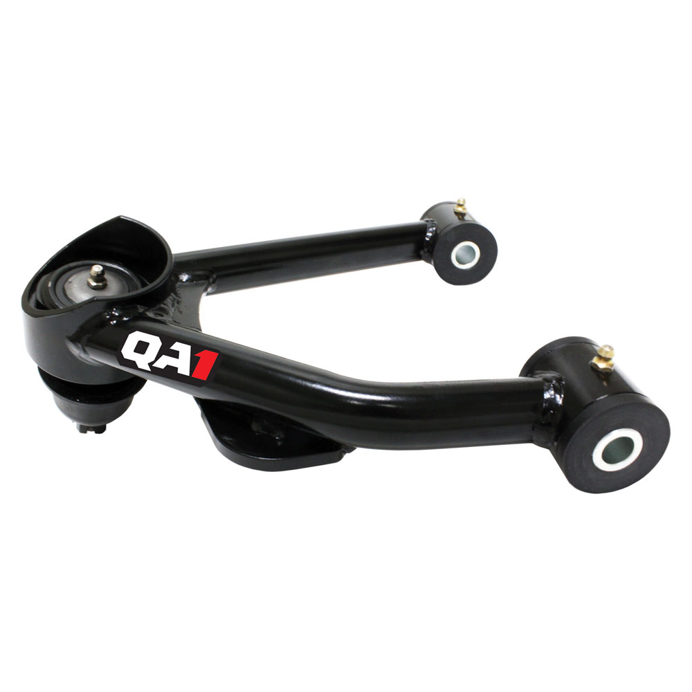 Photo for QA1 Suspension Control Arm Kit 52301; Front Upper Control Arms Tubular Black Powdercoat Steel Factory (with disc brakes) Standard for 1973 to 1976 Dodge, Plymouth Dart, Duster, Demon, Scamp, Valiant