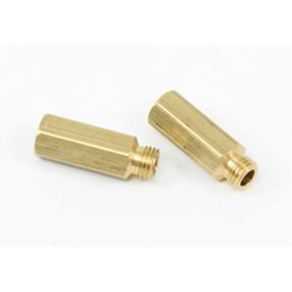 Quick Fuel Technology Carburetor Metering Jet Extension Kit 22-1QFT; Holley Jet Extensions 1/4 in. -32 Brass All 