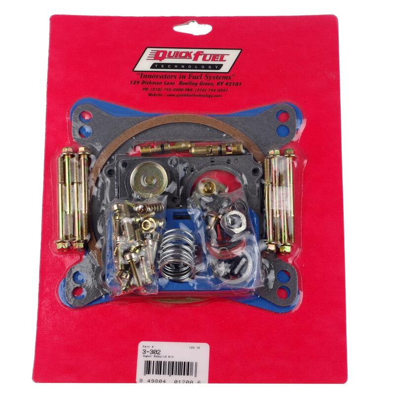 Photo for Quick Fuel Technology Carburetor Repair Kit 3-302QFT; Holley 4150HP, Mighty Demon, Speed Demon