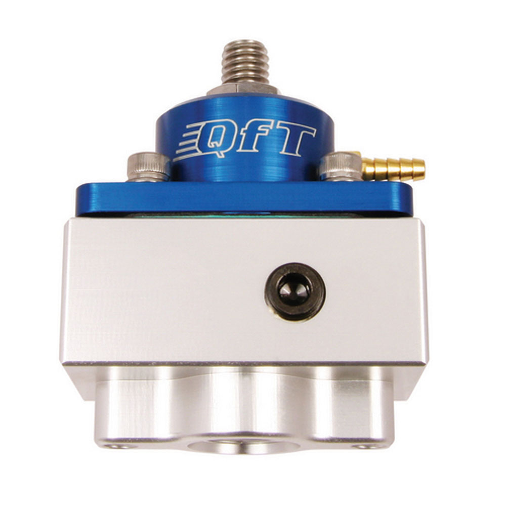 Quick Fuel Technology Fuel Pressure Regulator 30-1899QFT; Billet Regulator 4 to 9 PSI Return Alcohol Aluminum 