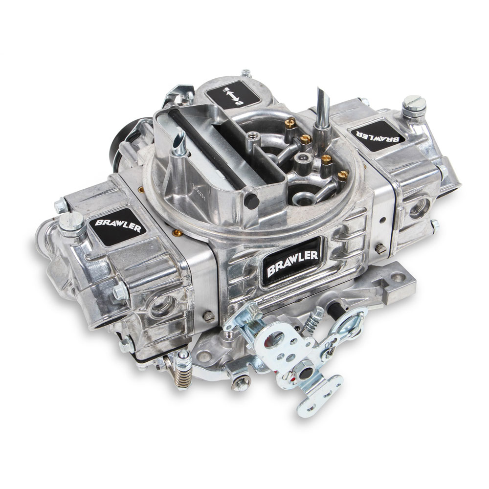 Quick Fuel Technology Carburetor BR-67255; Brawler Die Cast 650 CFM 4-Barrel Electric Choke 