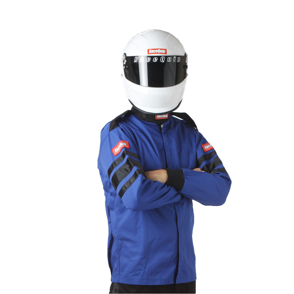 Photo for RaceQuip Racing Jacket 111026; SFI1 X Large SFI 3.2A/1 Single Blue