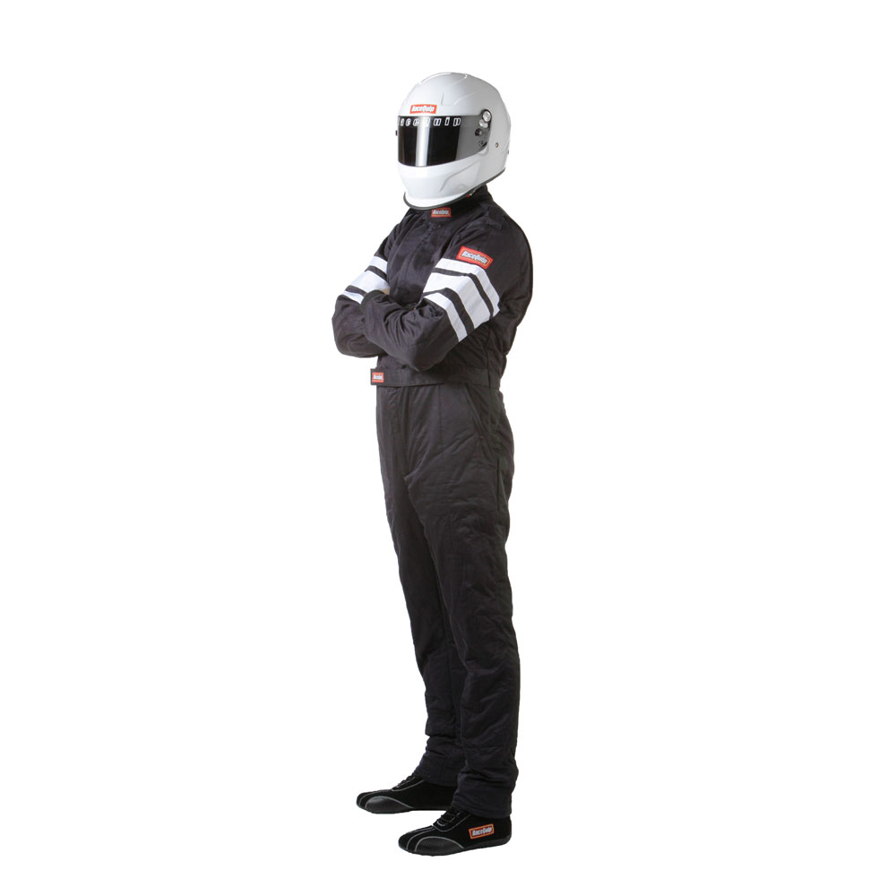 Photo for RaceQuip Racing Suit 120006; SFI5 SFI 3.2A/5 X Large Multi Layer (3-layer) Black