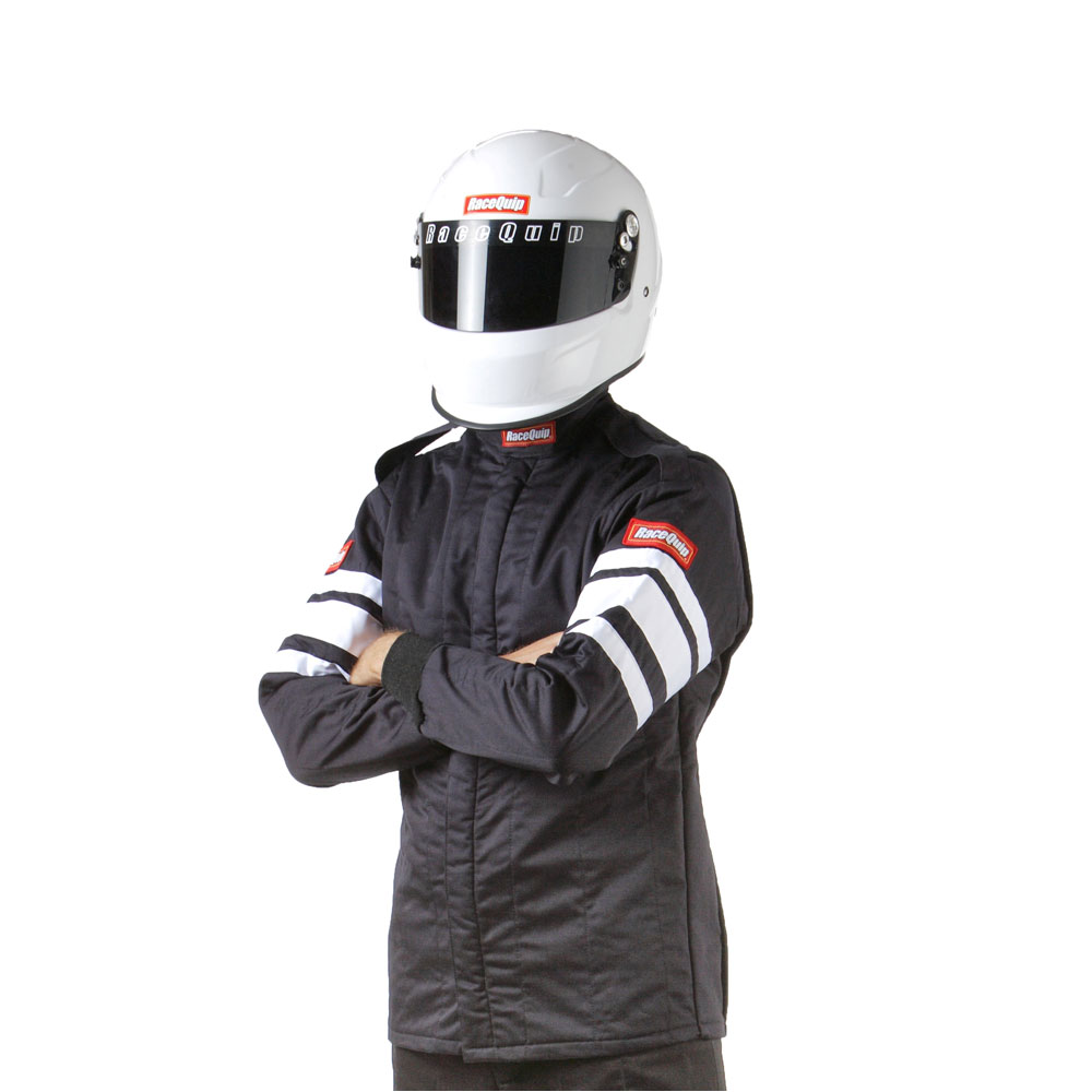 Photo for RaceQuip Racing Jacket 121007; SFI5 XX Large SFI 3.2A/5 Multi Layer (3-layer) Black