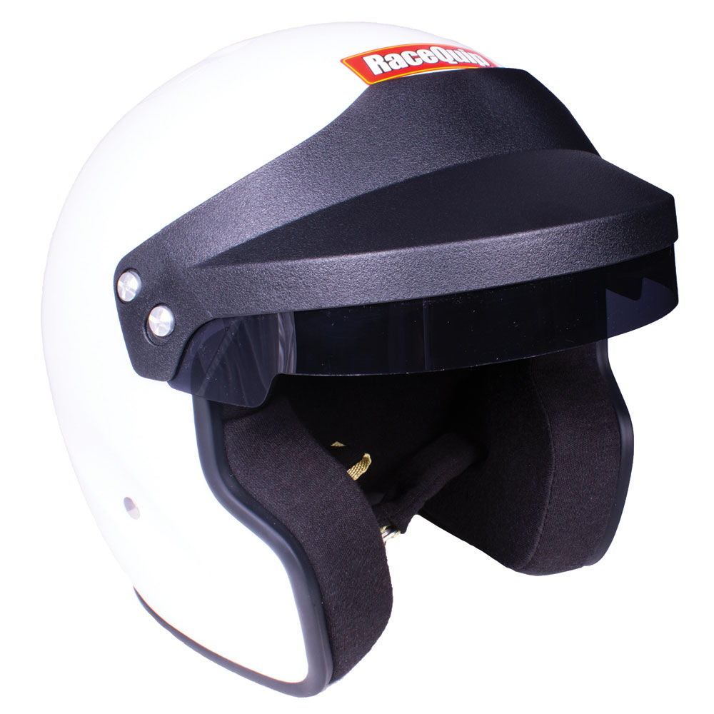 Photo for RaceQuip Helmet 256116; OF20 X Large Open Face Gloss White Snell SA2020