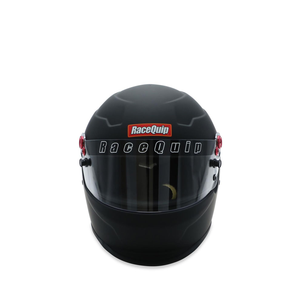 RaceQuip Helmet 277995; Pro25 Large Full Face Flat Black Snell SA2025 