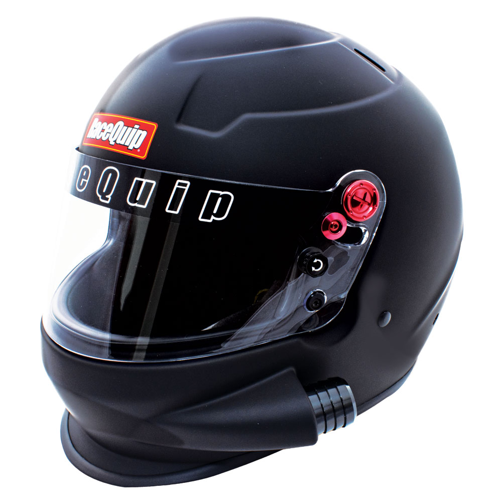 Photo for RaceQuip Helmet 296993; Side Air Pro20 Medium Full Face Flat Black Snell SA2020