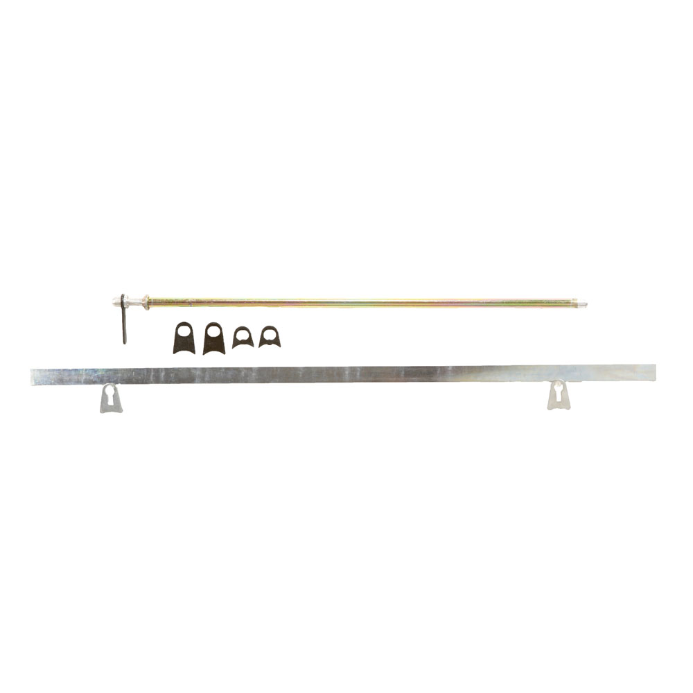 Photo for RaceQuip Window Net Mount 700106; Spring Loaded Pin 26.500 in. Round 35.000 in. Flat