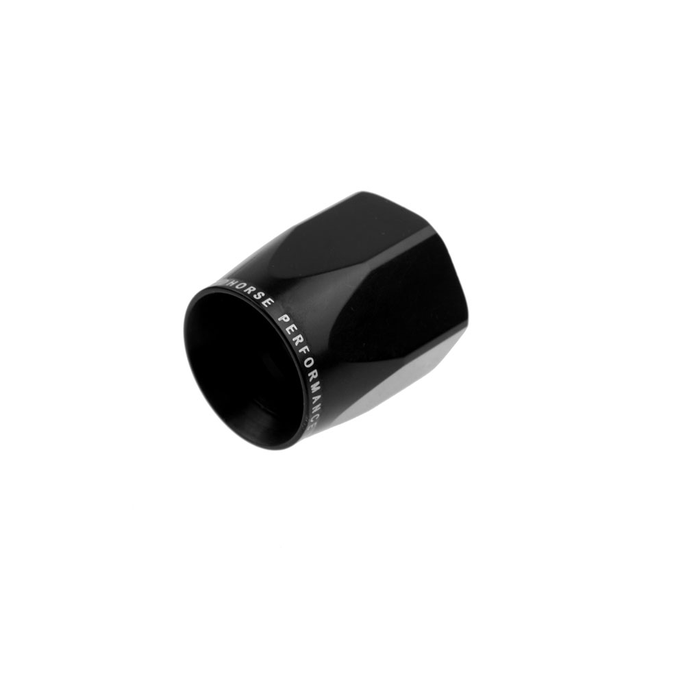 Photo for Redhorse Fuel Hose Fitting Socket 1400-06-2; Hose End Socket Black Anodized -06AN Straight