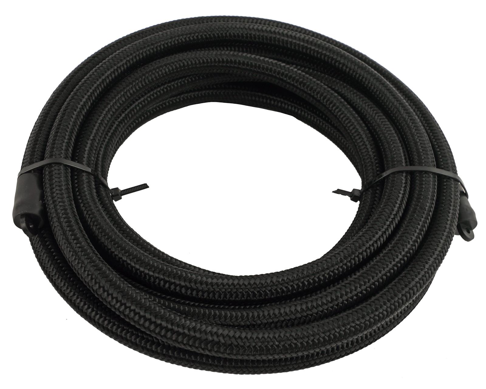 Redhorse Fuel Hose 230-10-10; Pro-Series -10 AN 10 ft. Black Racing Hose 