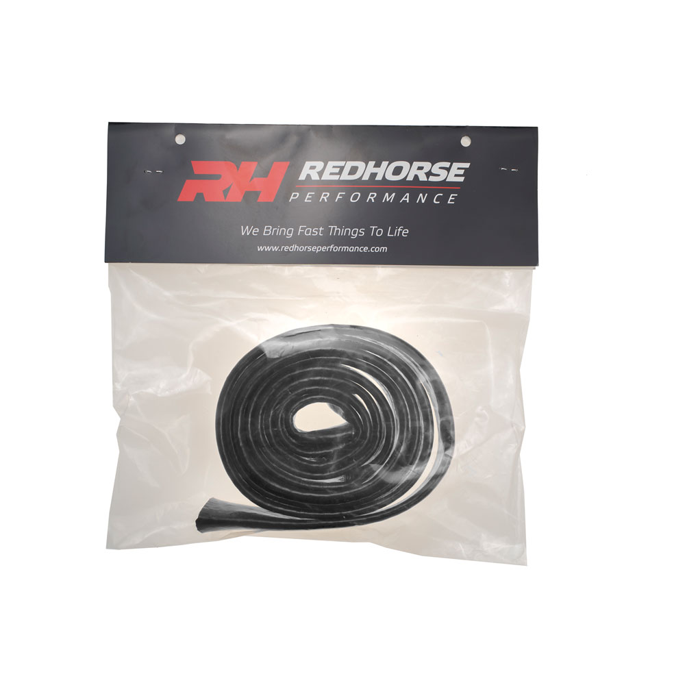 Redhorse Performance Thermal Protection Tape 244-2; Self Fusing Silicone Tape Black 10 ft. 1.000 in. 