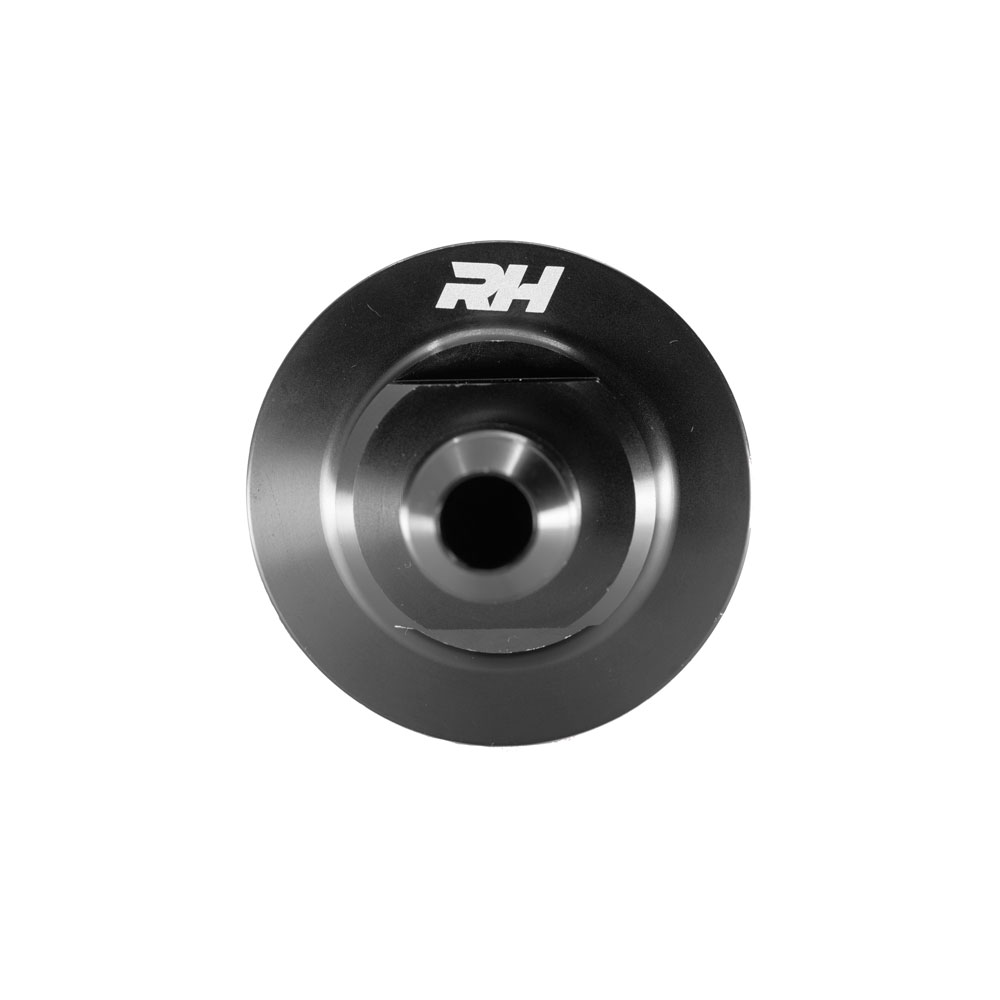 Photo for Redhorse Performance Fuel Filter 4651-12-2-10; Race Filter -12AN Male 10 Micron Black Anodized Aluminum