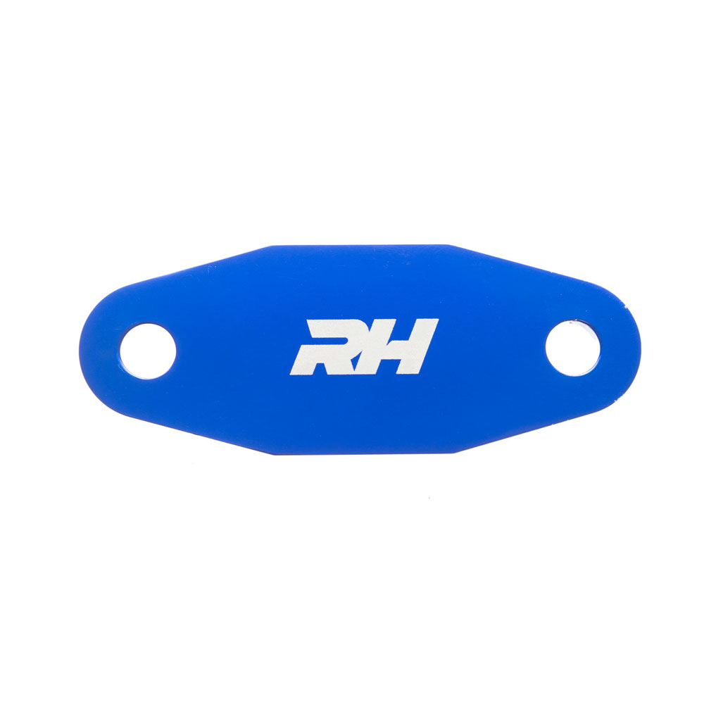 Photo for Redhorse Fuel Pump Block-Off Plate 4810-400-1; Blue Anodized Aluminum for Ford 351C, 351M, 400