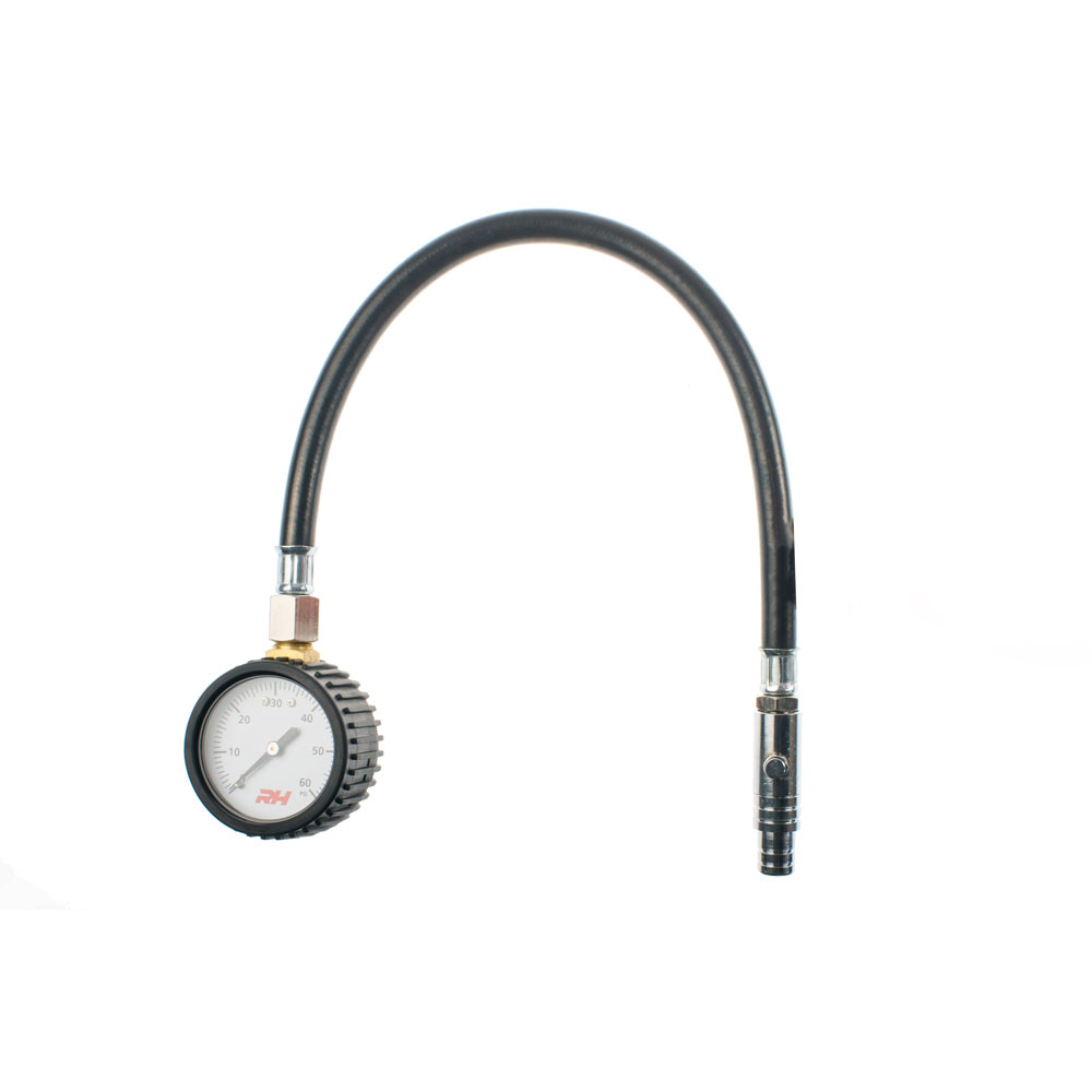 Redhorse Performance Tire Pressure Gauge 5000-60; 0 to 60 PSI 