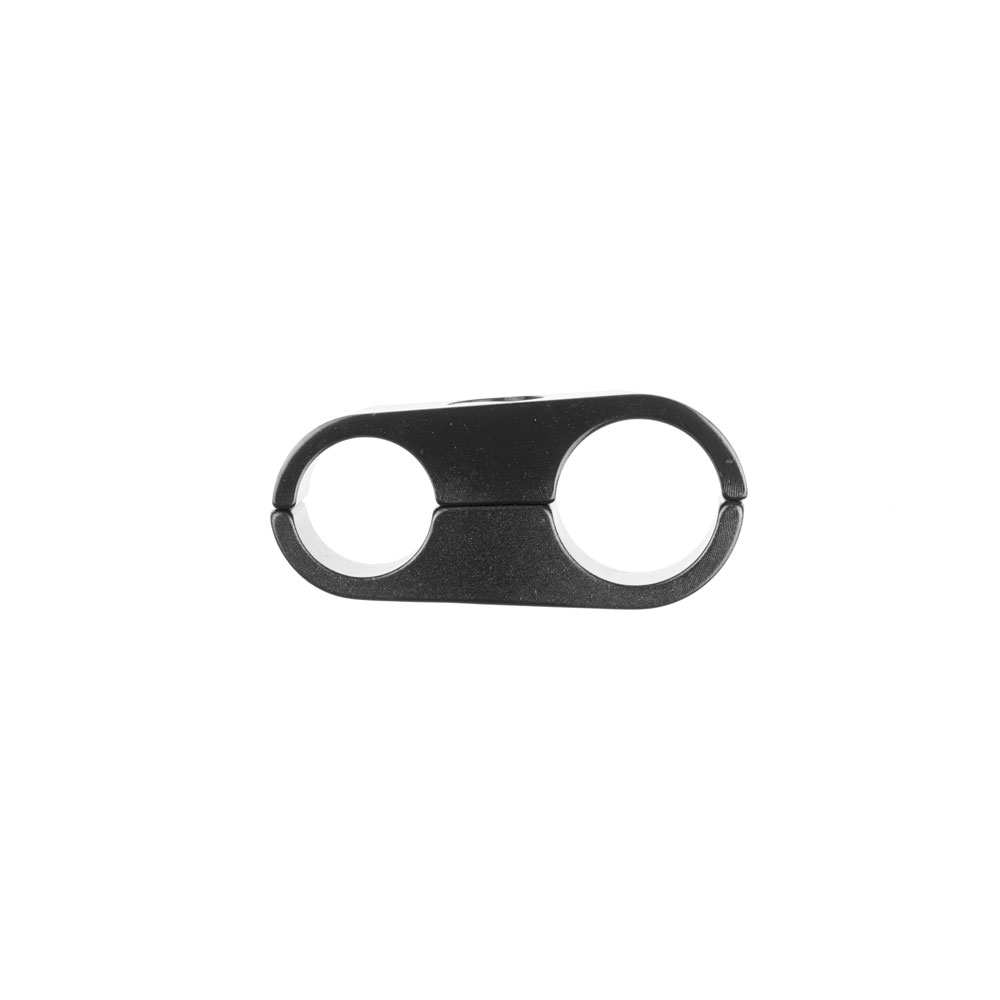 Redhorse Performance Hose Separator 730-06-08-2; 730 Series 2 Hose -06AN, -08AN Black Aluminum 