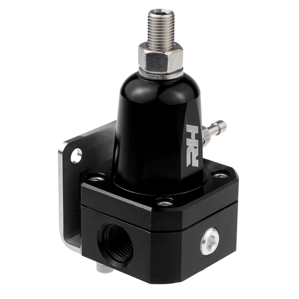 Redhorse Fuel Pressure Regulator 7910-06-2; Bypass Regulator 40 to 75 PSI Return Gasoline Aluminum 