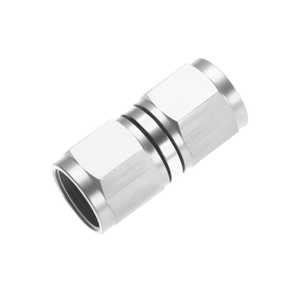 Photo for Redhorse AN Fitting 8100-16-5; Female Coupler Swivel Coupler Clear ANodized -16AN Female Straight -16AN Female 