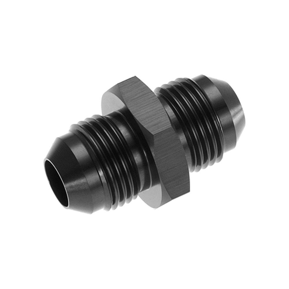 Redhorse Performance AN Fitting 815-04-2; AN to AN Union Black -04AN Male Straight -04AN Male 