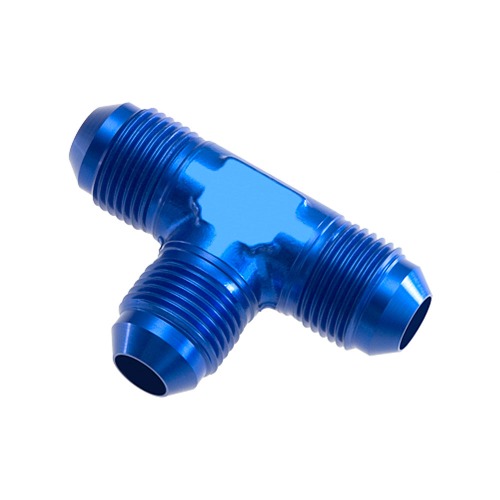 Redhorse Performance AN Fitting 824-08-1; AN to AN Tee Blue -08AN Male Tee -08AN Male -08AN Male 