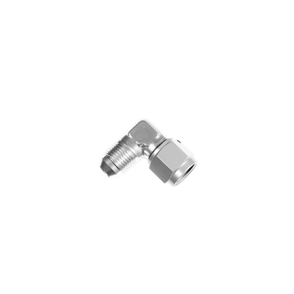 Photo for Redhorse AN Fitting 8290-06-06-5; AN to AN Coupler AN to AN Coupler Clear ANodized -06AN Male 90 deg. -06AN Female