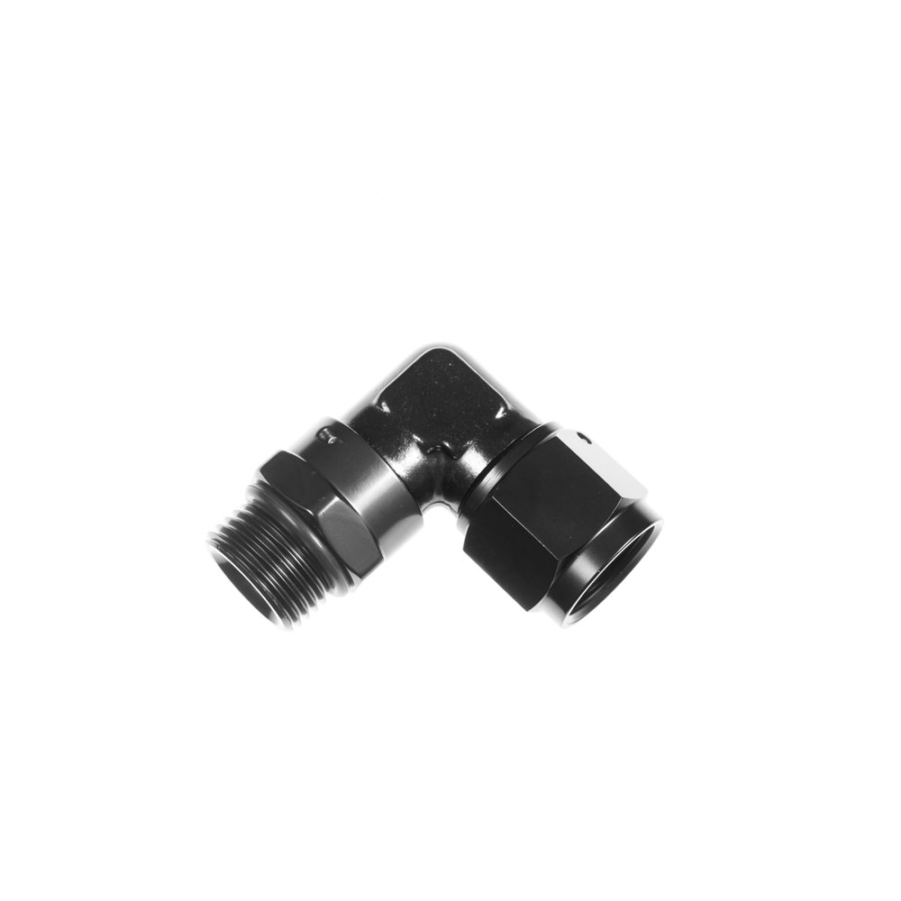 Photo for Redhorse AN Fitting 8291-10-10-2; AN to ORB Swivel AN to ORB Adapter Black -10AN Female 90 deg. -10AN ORB Male