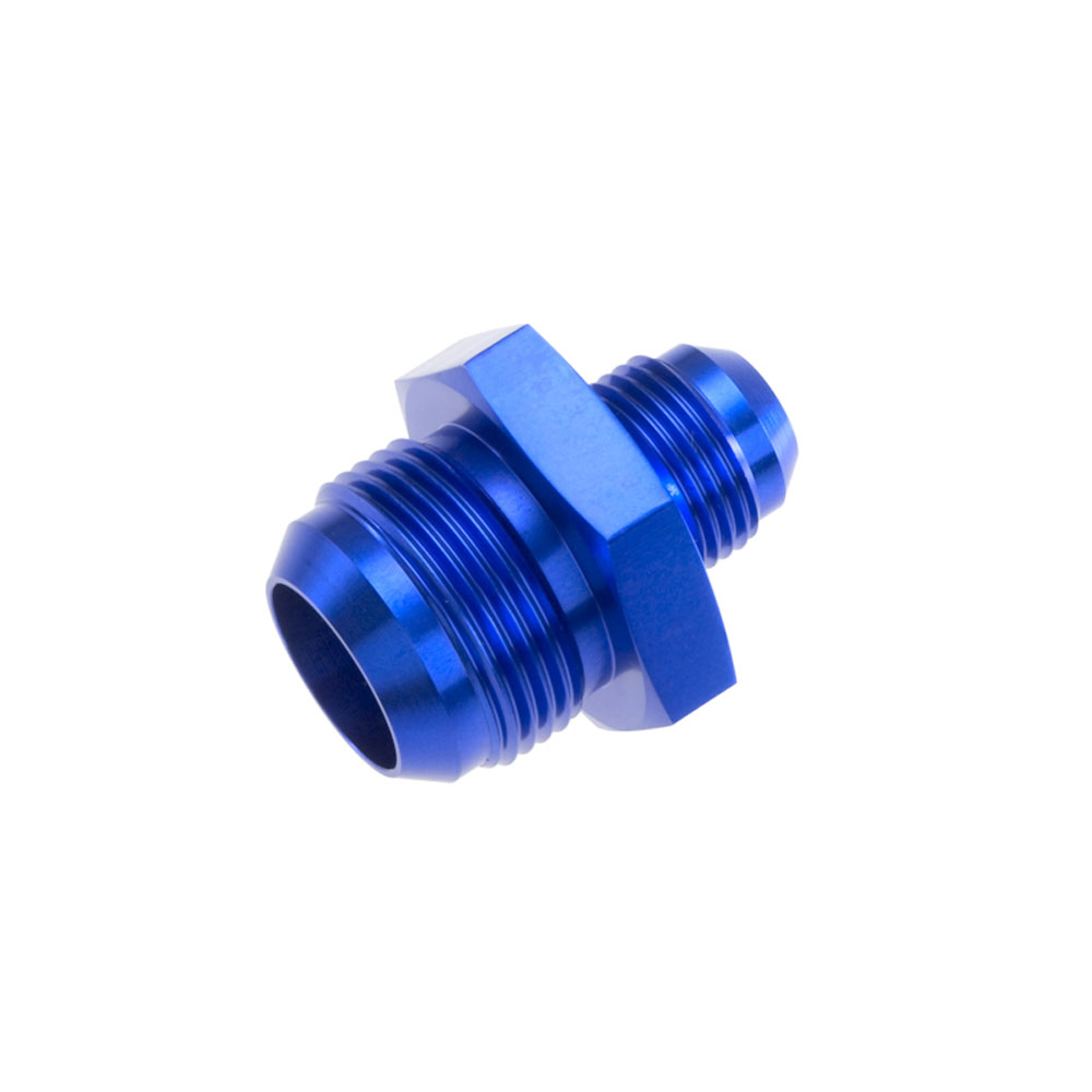 Redhorse Performance AN Fitting 919-16-10-1; AN to AN Reducer Blue -16AN Male Straight -10AN Male 