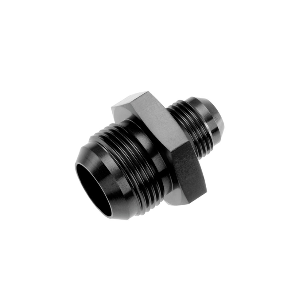 Redhorse Performance AN Fitting 919-12-10-2; AN to AN Reducer Black -12AN Male Straight -10AN Male 
