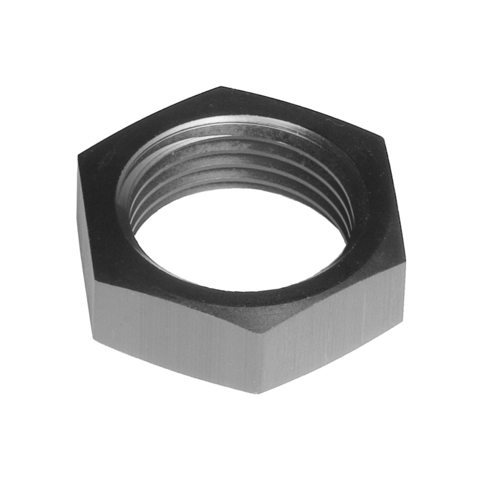 Photo for Redhorse Performance AN Fitting Nut 924-16-2; Bulkhead Nut Black Anodized -16AN Female Straight