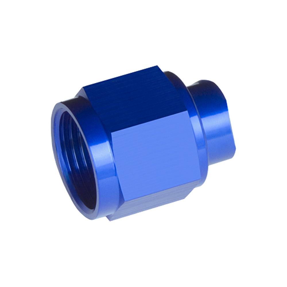 Redhorse Performance AN Fitting 929-06-1; AN Flare Cap Blue -06AN Female Straight 