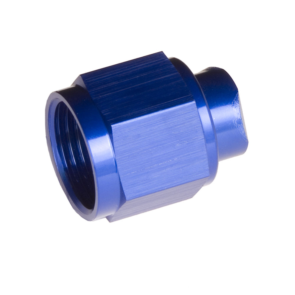 Photo for Redhorse Performance AN Fitting 929-10-1; AN Flare Cap Blue -10AN Female Straight
