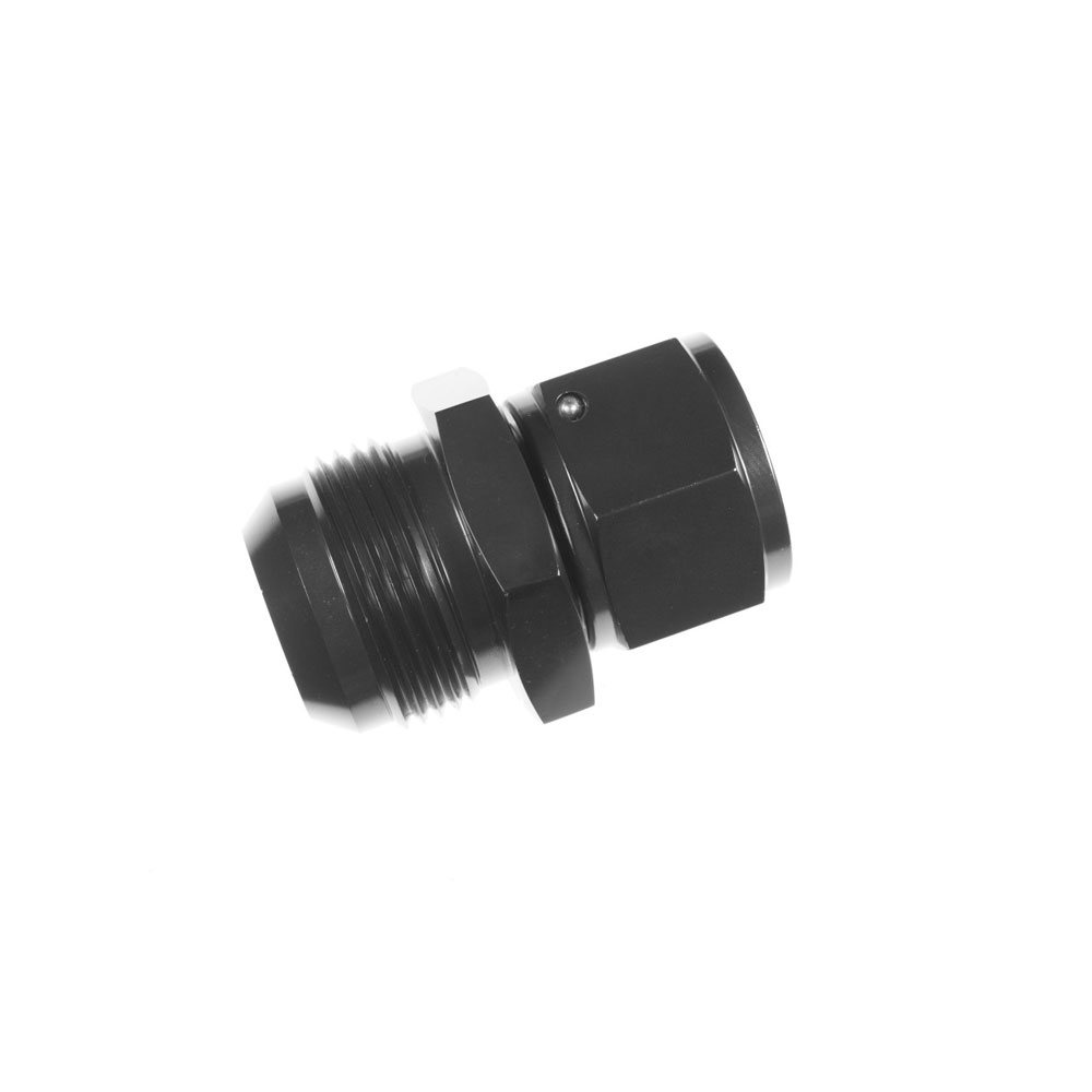 Redhorse Performance AN Fitting 952-03-04-2; AN Male to Female Coupler AN to AN Reducer Black -03AN Female Straight -04AN Male 