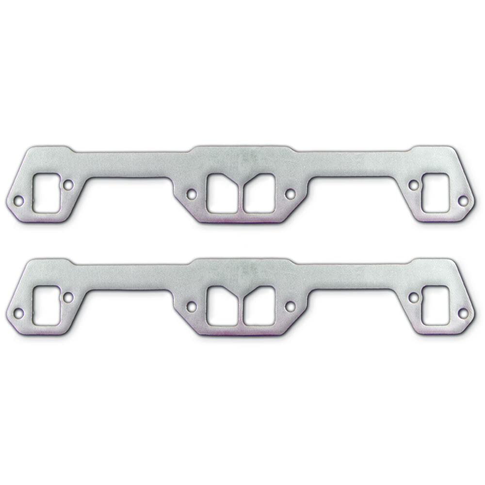 Remflex Header Gaskets 6016; Square End 1.563 in. 1.125 in. Flexible Graphite for 1964 to 1974 Chrysler 273 to 318 LA 