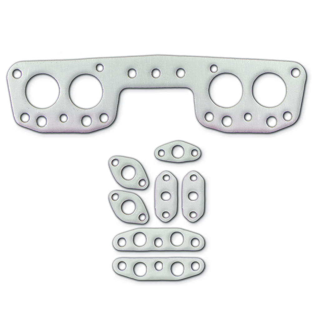 Remflex Header Gaskets 7003; Round 1.438 in. 1.438 in. Flexible Graphite for 1975 to 1984 Toyota 2.2L, 2.4L 